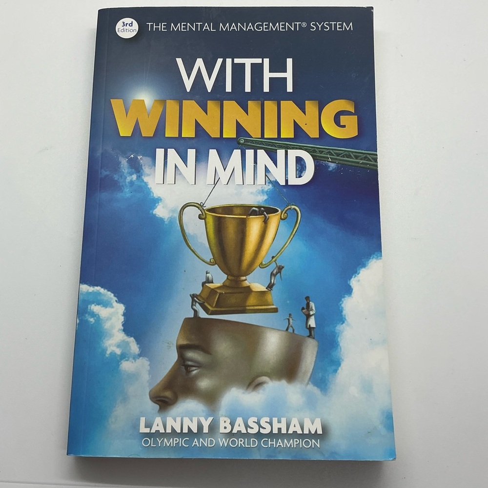 With Winning in Mind Signed Autographed PB Book Lanny Bassham Olympic Champion